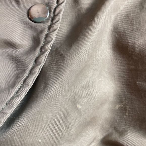 Vintage Mens MA-1 FLIGHT BOMBER JACKET SIZE XL Green - Picture 9 of 14